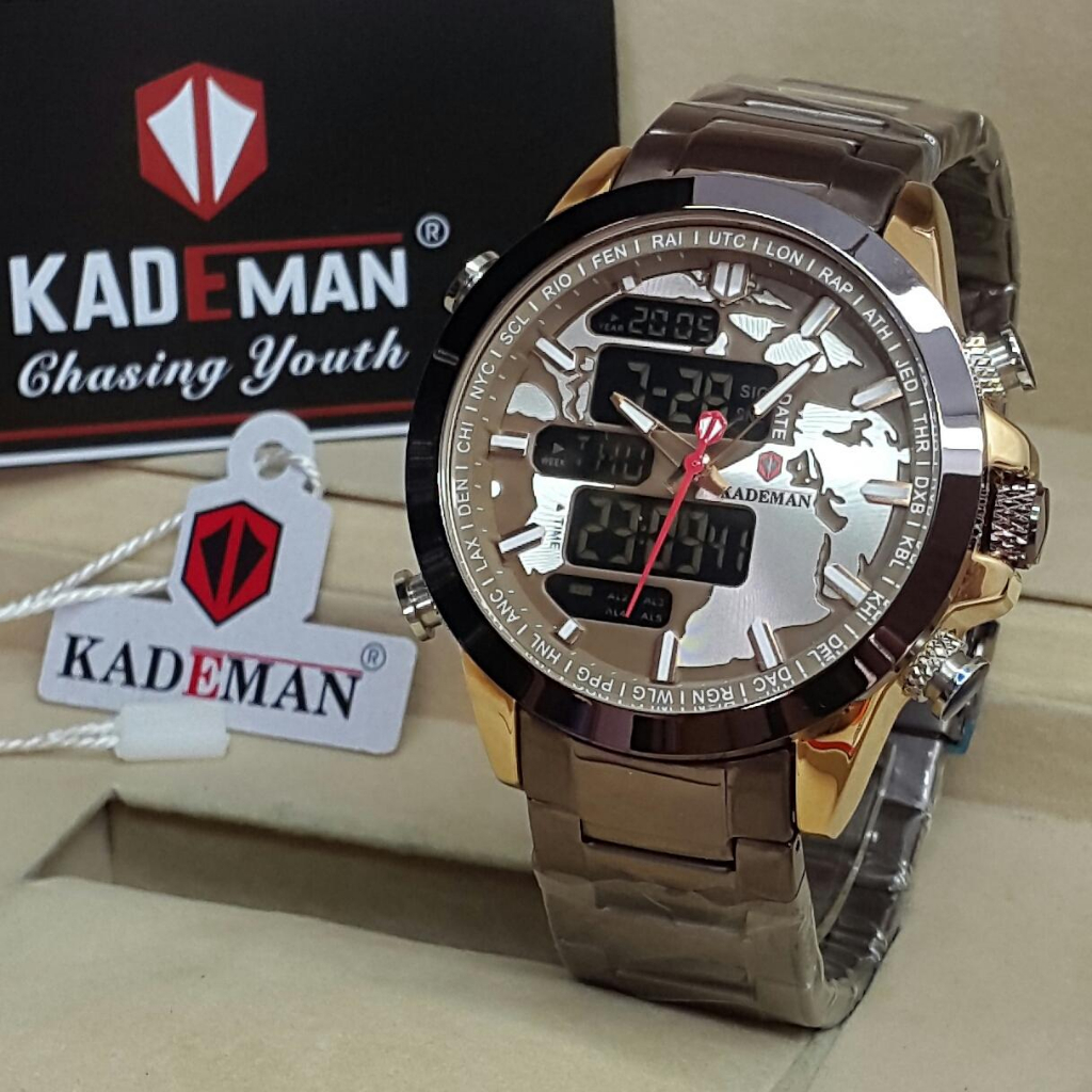 Jam Tangan Kademan Rantai K9135G