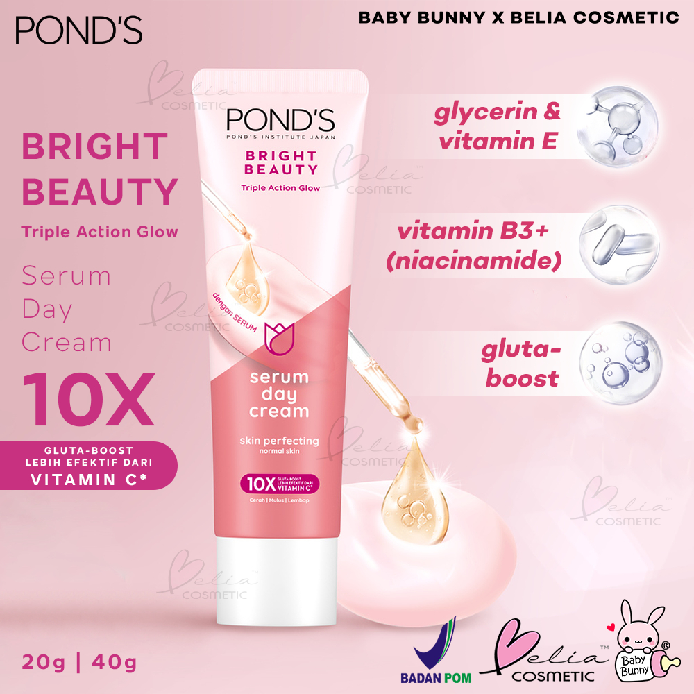 ❤ BELIA ❤ POND'S Serum Day Cream | Krim Wajah Pelembab 20g | 40g | Moisturizer