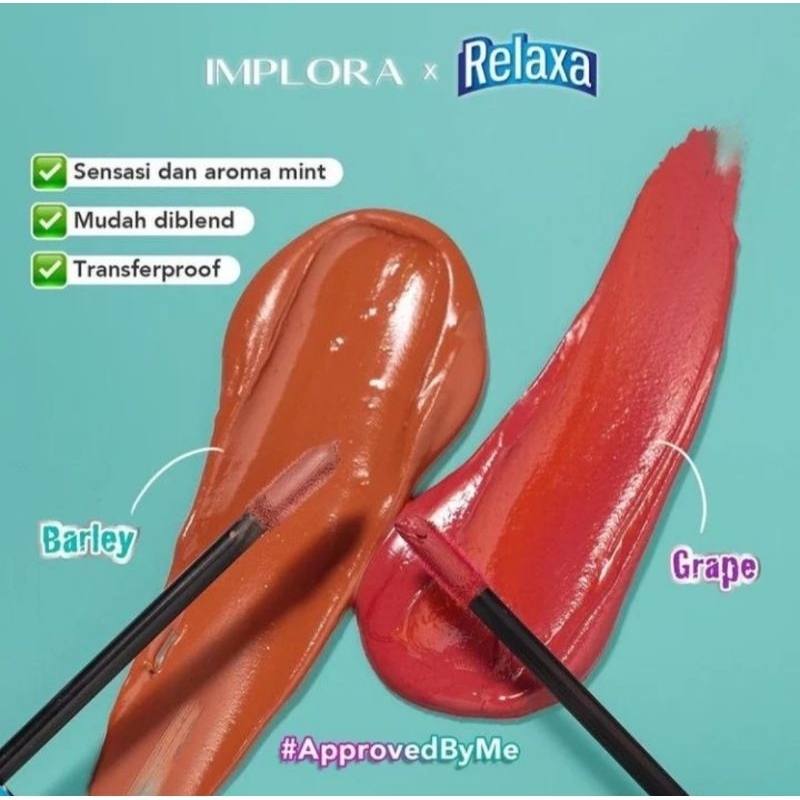 IMPLORA X RELAXA MATTE LIP CREAM ORIGINAL