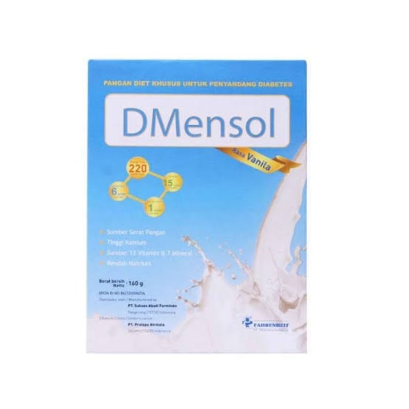 

DMensol susu 160g 160gr 160gram 160 g gr gram / box