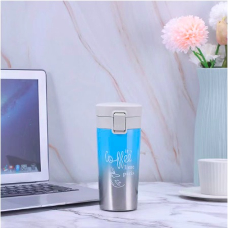 [COD] TERMOS KOPI CAFE STYLE 380ML STAINLESS STEEL DOUBLE WALL