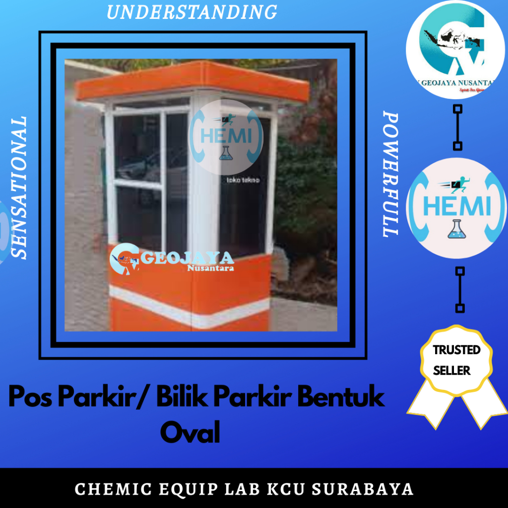

Pos Parkir/ Bilik Parkir Bentuk Oval