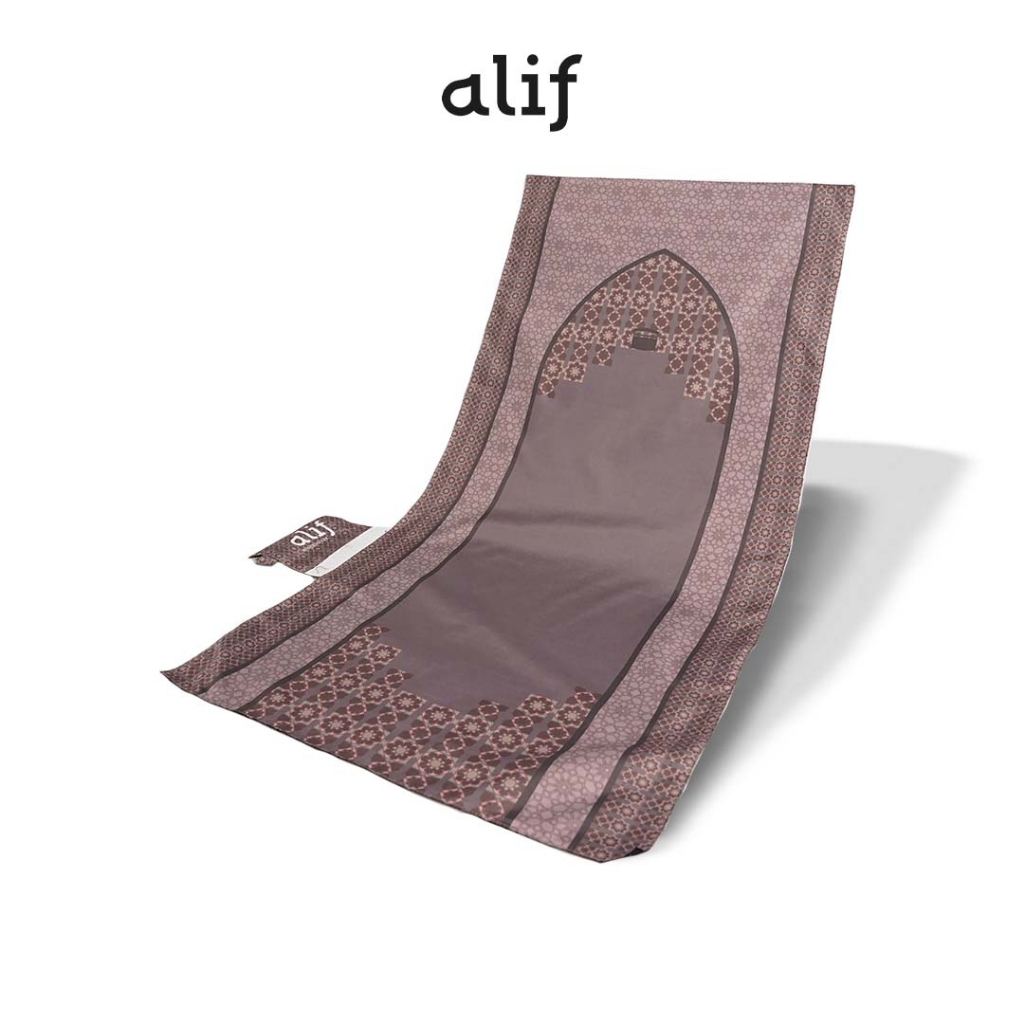 ALIF SAJADAH GENGGAM TRAVEL / SAKU / PORTABLE / WATERPROOF ( ALIF MODERN WEAR SJG-0179 )