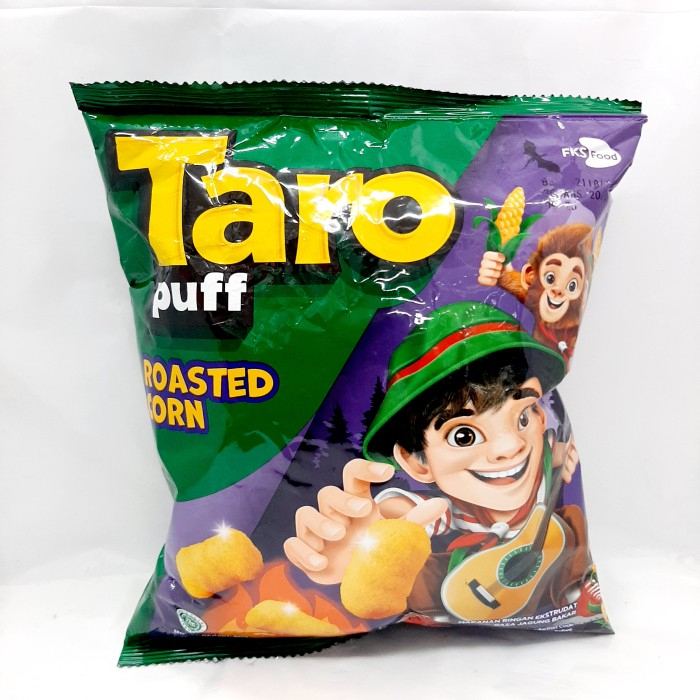 Taro Snack Puff Roasted Corn 60G