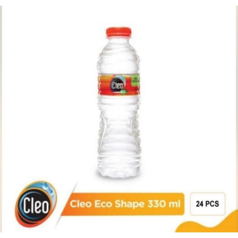 

Air Murni Botol Cleo Eco Shape 330 ml | Pure water 330ml