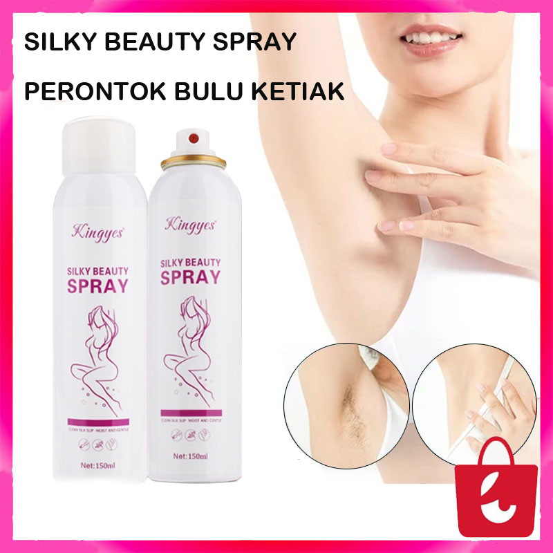 [100% Asli] Kingyes Hair Removal Spray Perontok Bulu Menghilangkan Bulu Ketiak Kemaluan Kaki dan Tangan Permanen