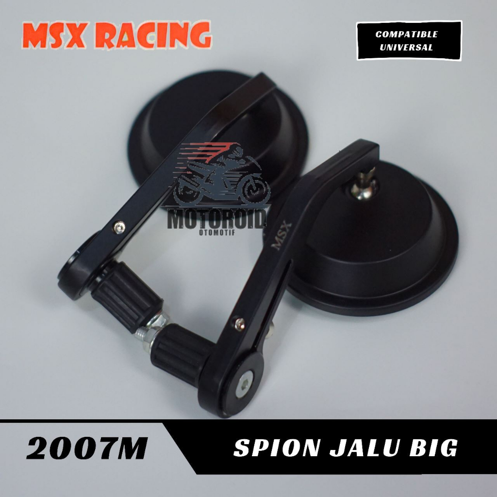 SPION JALU BULAT BIG BAR END UNIVERSAL SCOOPY VESPA BEAT VARIO AEROX NINJA CBR MIO FINO