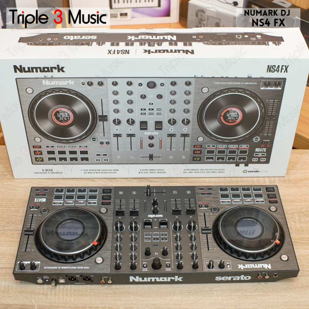 NUMARK NS4FX USB DJ Controller 4 deck GARANSI RESMI