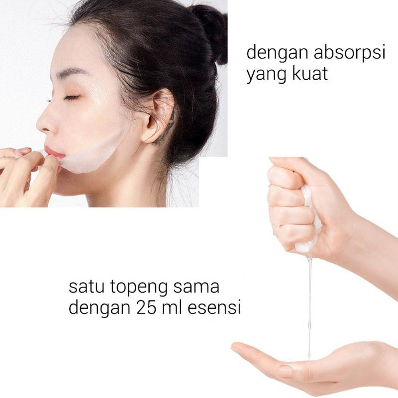 BREYLEE Facial Mask Contains Retinol &amp; Vitamin C Useful For Acne, Whitening, Moisturizing And Anti Aging Skin  - 1 Pcs Sheet Mask