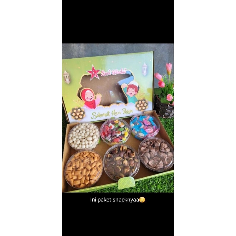 

Paket kue kering dan snack