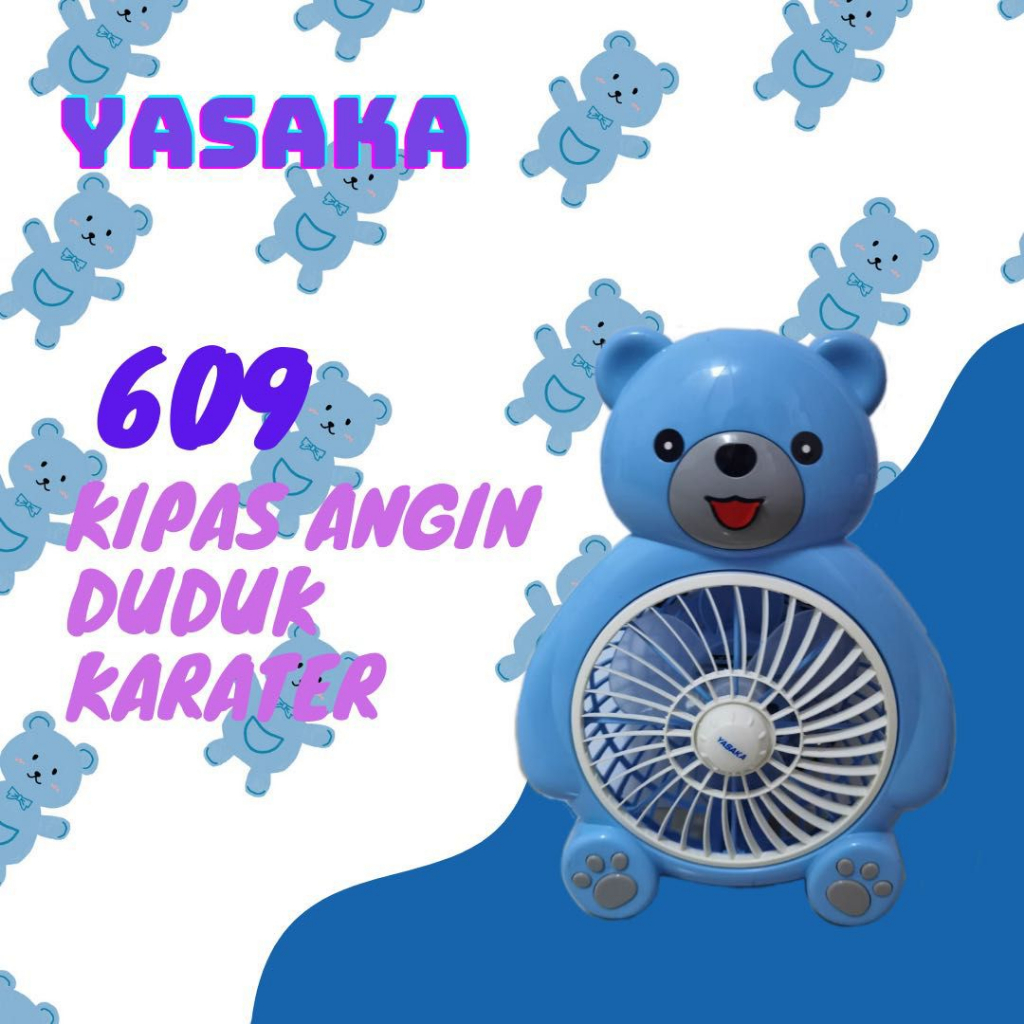 KIPAS ANGIN MEJA KARAKTER YASAKA