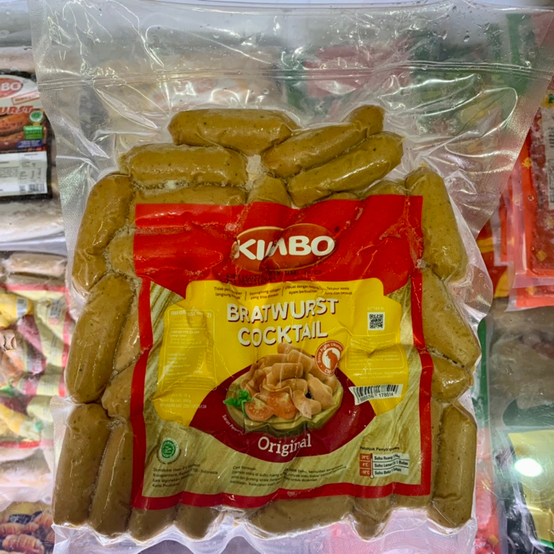 

Kimbo Bratwurst Cocktail 450gr [sosis ayam]