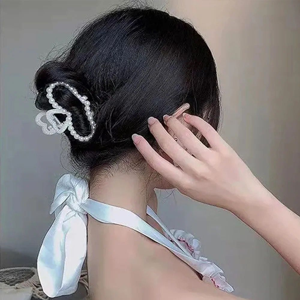 SALE Korea jepit rambut mutiara ukuran besar original