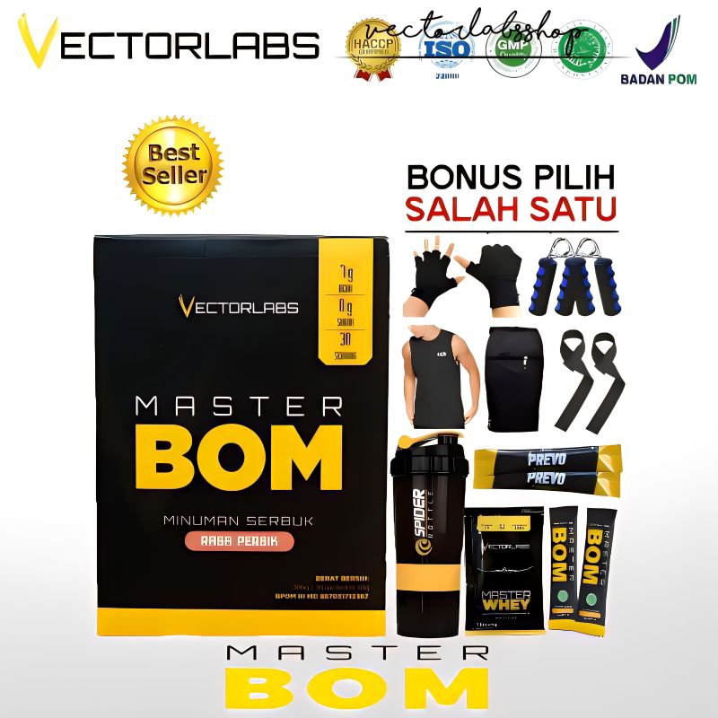 Vectorlabs Master BOM 1 Box 30 sachet BCAA Protein Post Workout