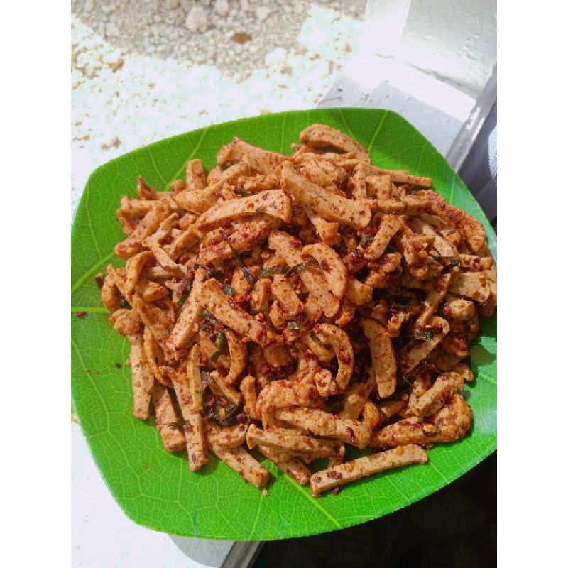 

Basreng Ekstra Pedas daun jeruk