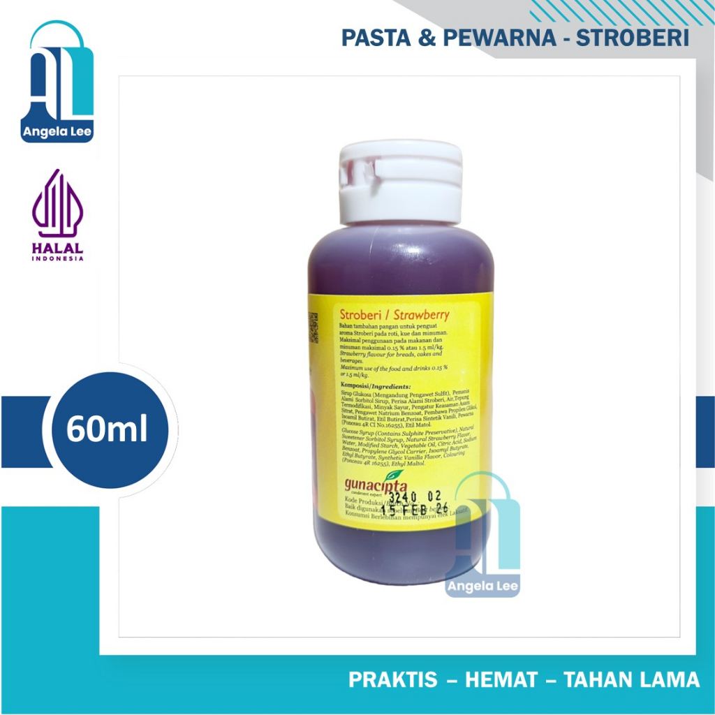 Koepoe Koepoe Perisa Pewarna Makanan Pasta Cokelat Coklat Stroberi Koepoe 60ml