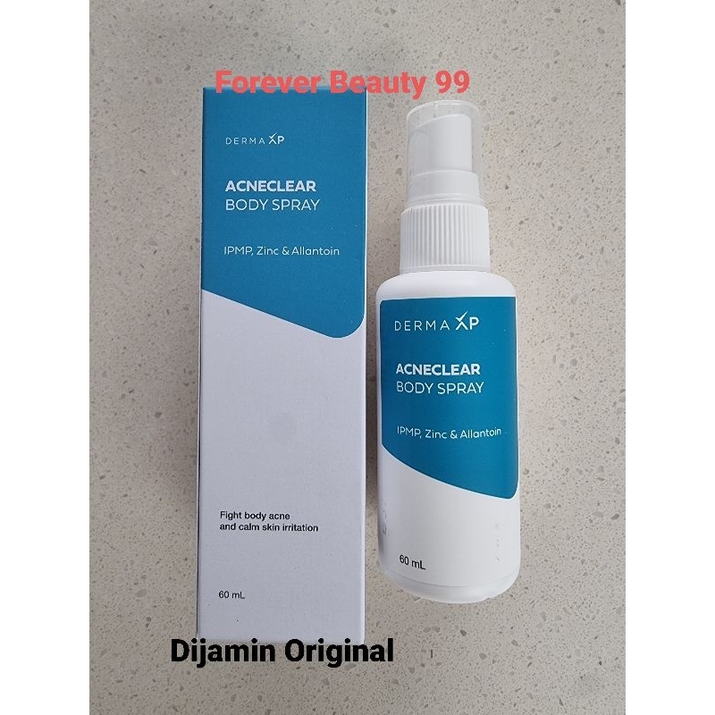 DermaXp Acneclear Body Spray - obat anti jerawat badan / punggung - derma xp acne clear - acne care