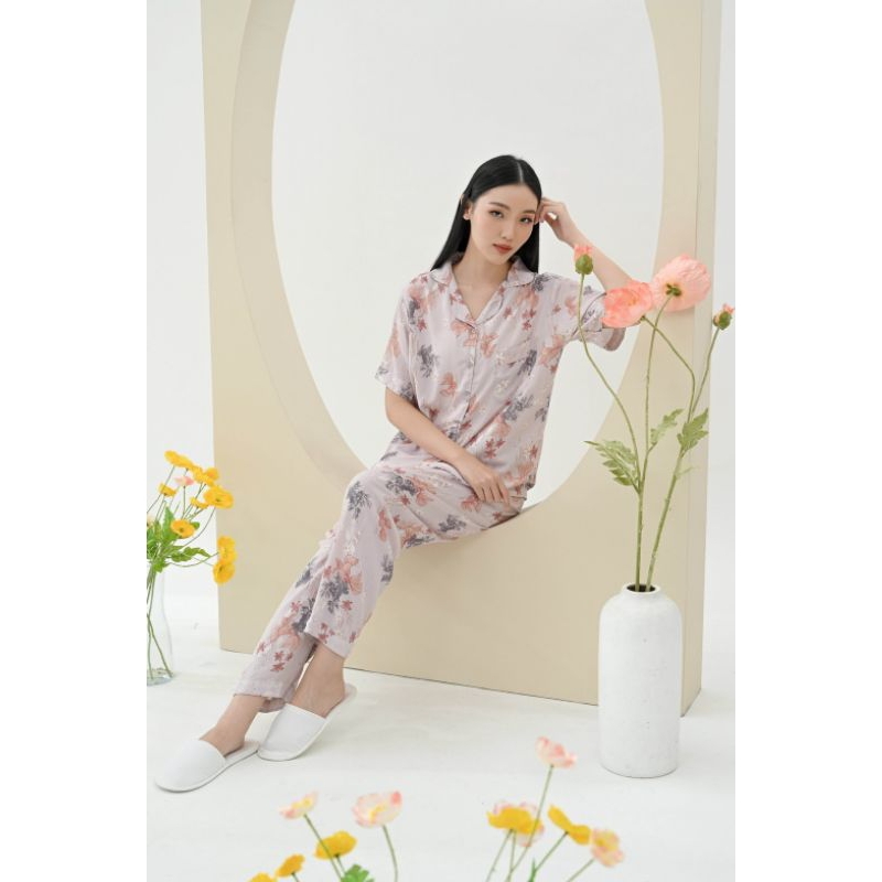 Piyama Wanita /CP Baju Tidur Wanita Rayon Twill/ Baju Tidur Wanita