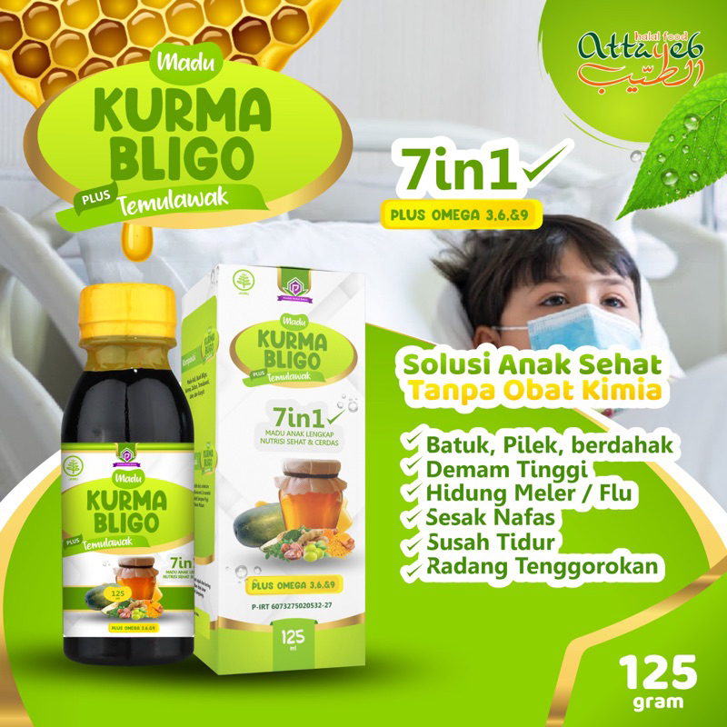 Meningkatkan Immun Tubuh Dengan Cepat Madu Kurma Bligo 7in1 Madu Sehat Anak Plus Omega 3 Probiotik J
