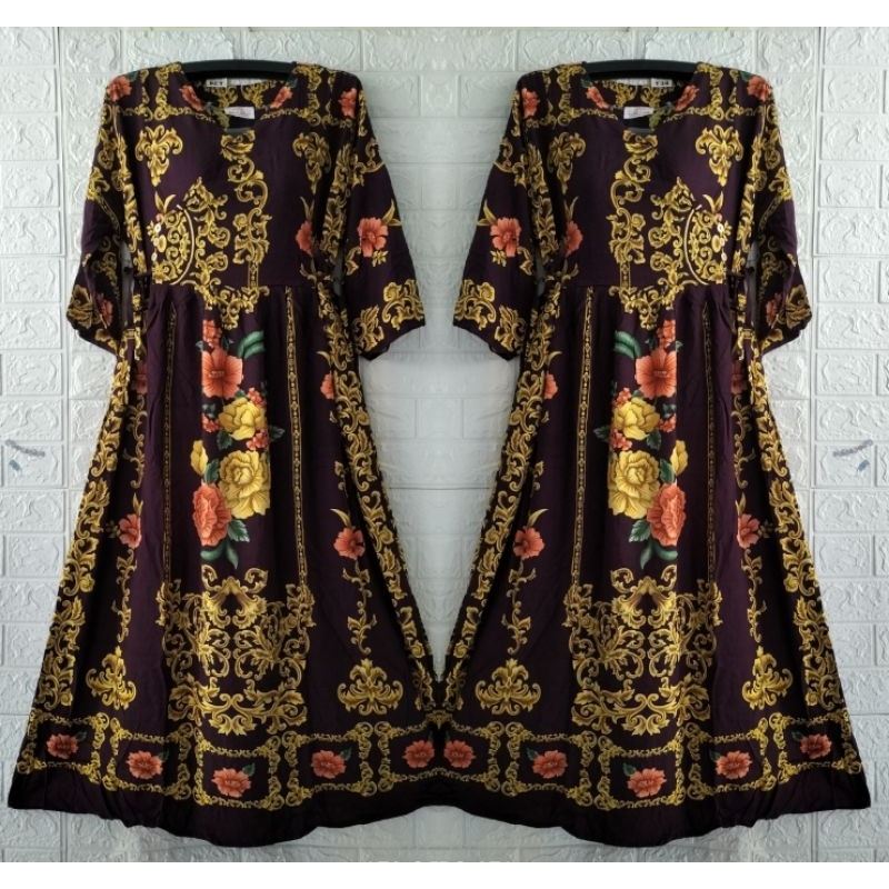 DASTER GAJAH PUTIH LENGAN 3/4 PB 130 LD 120 SLEMPAN MOTIF GARIS