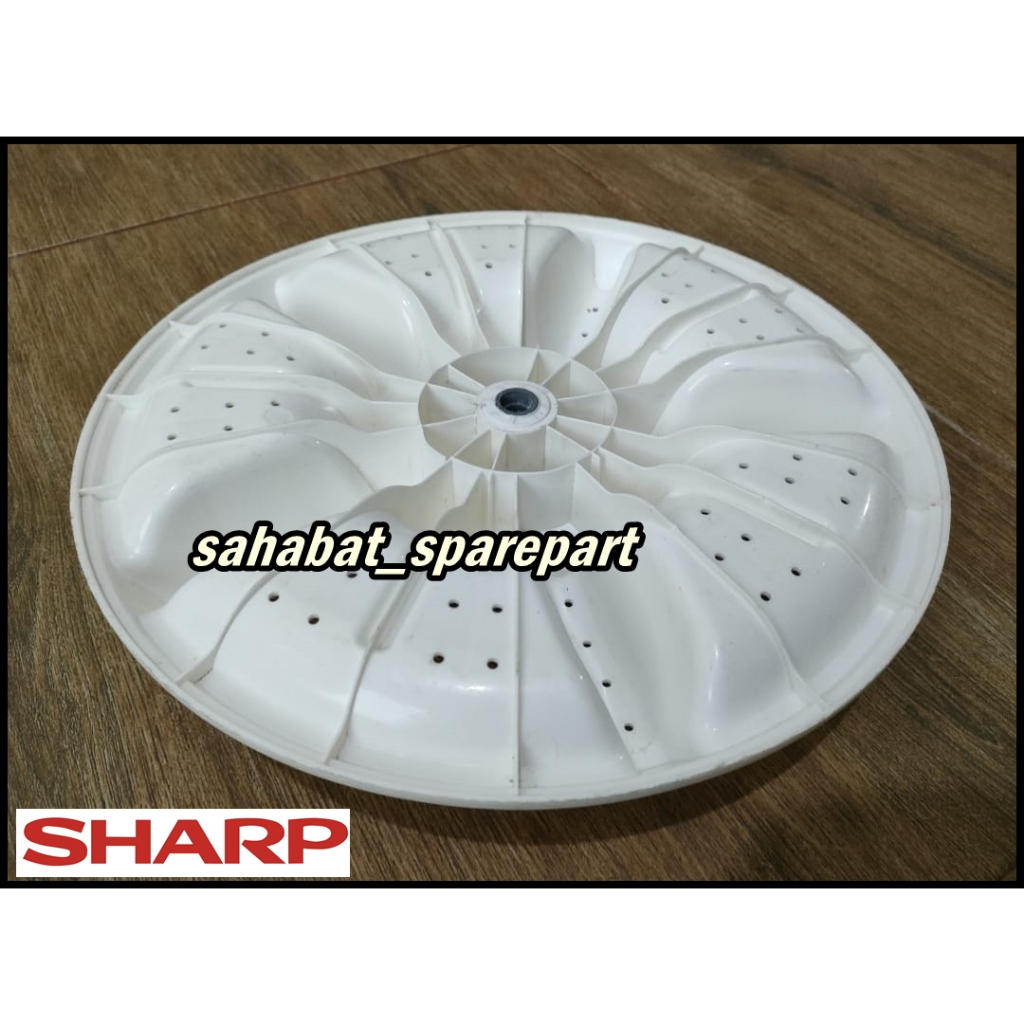 PULSATOR MESIN CUCI SHARP DIAMETER 34 CM GIGI 10 ORIGINAL