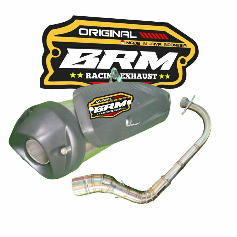 KNALPOT BRM ROB 1 INLET 50 VARIO BEAT