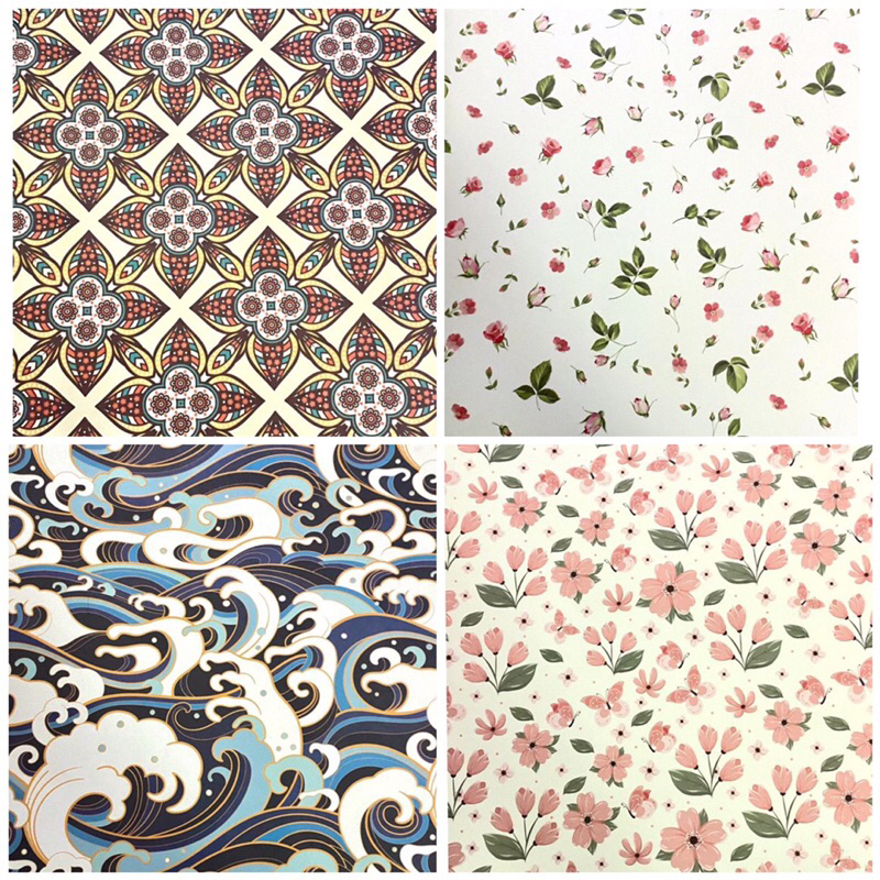 

KERTAS KADO SANSAN WAWA DOFF JUMBO ISI 1 LEMBAR FLOWER FANCY PAPER SANWA JUMBO