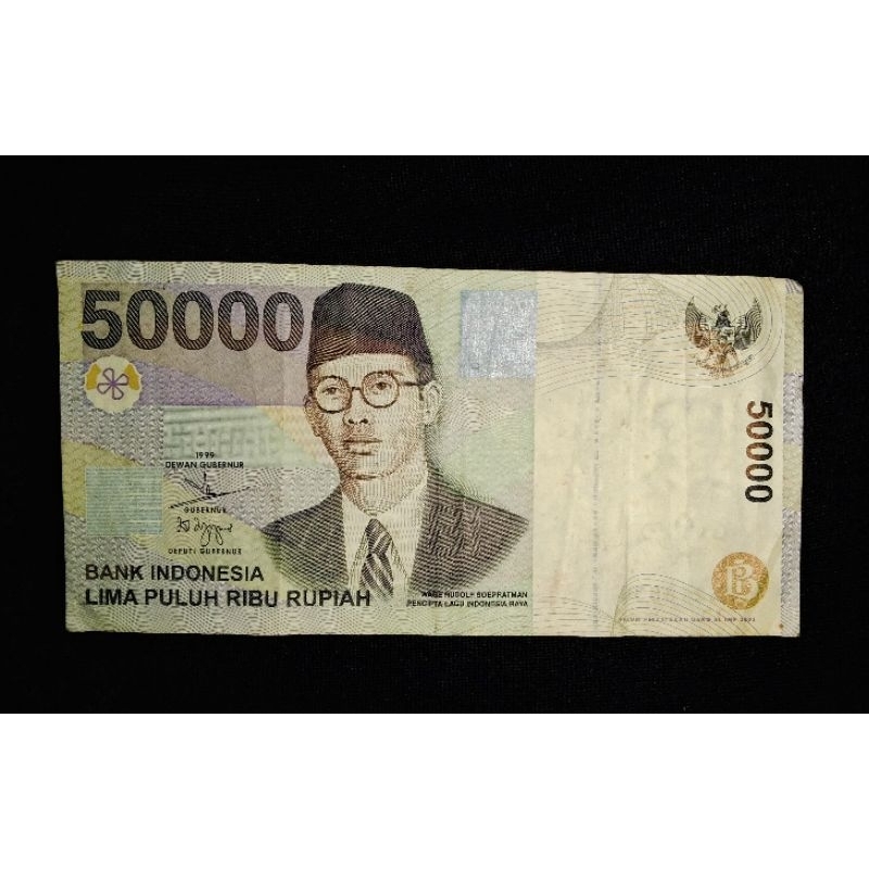 UANGKUNO INDONESIA 50000 TAHUN 1999