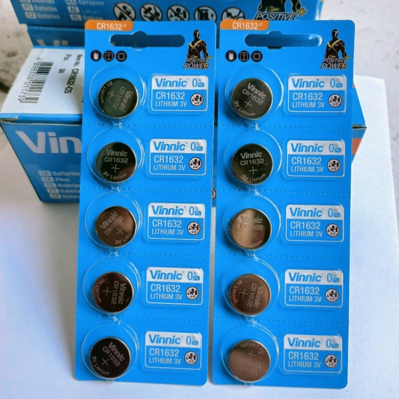 BATERAI VINNIC CR1632 CR 1632 BATRE BATTERY