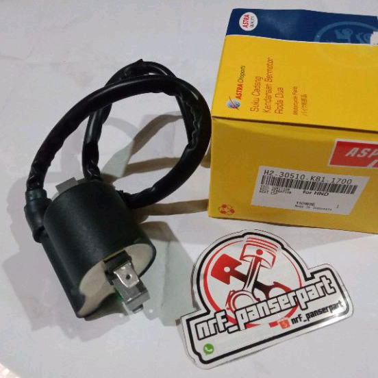 ORIGINAL ASPIRA //COIL BEAT FI INJEKSI K25 //KOIL PENGAPIAN HONDA SCOOPY SPACY VARIO 110 KZL/K25/K81