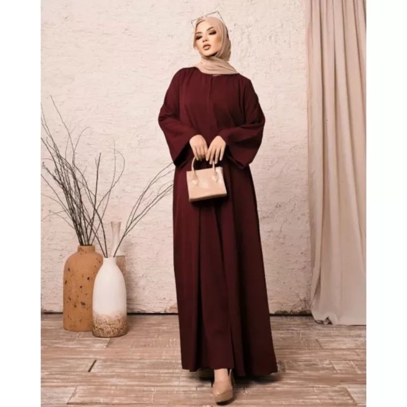 BECCIRA Abaya Maroon