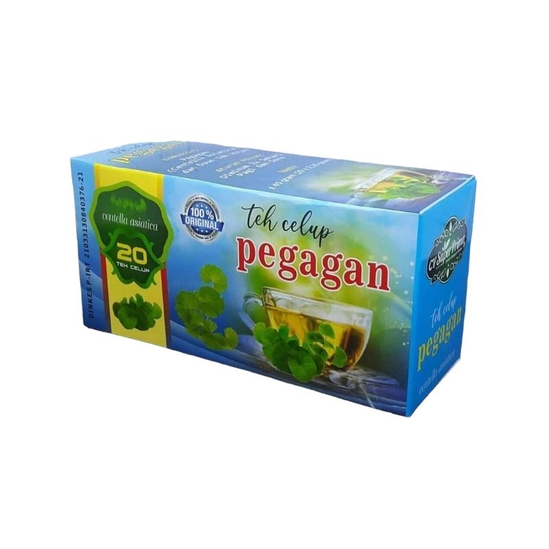 TEH CELUP HERBAL PEGAGAN  MENINGKATKAN DAYA INGAT/MENIGKATKAN KECERDASAN OTAK/NUTRISI OTAK (PEGAGAN)