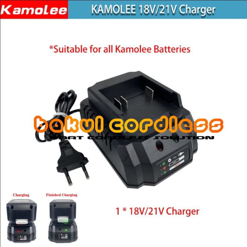 CHARGER, CAS BOR IMPACT KAMOLEE 18-21V 2.0A Cas Bor Kamolee Dll