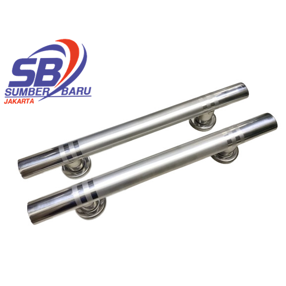 Pull Handle Oval Stainless 33cm Gagang Pegangan Tarikan Pintu 2 Daun TERMURAH SBJ