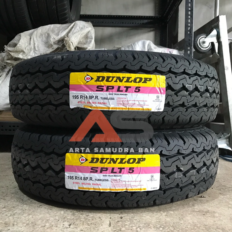 Ban Dunlop SP LT 5 LT5 195 R 14 R14 8PR