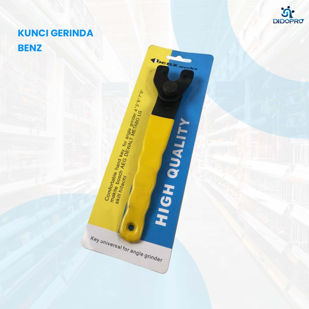 KUNCI GRENDA GERINDA ANGLE GRINDER UNIVERSAL KEY 4&quot;, 5&quot;, 6&quot;, 7&quot;, 9&quot; BENZ