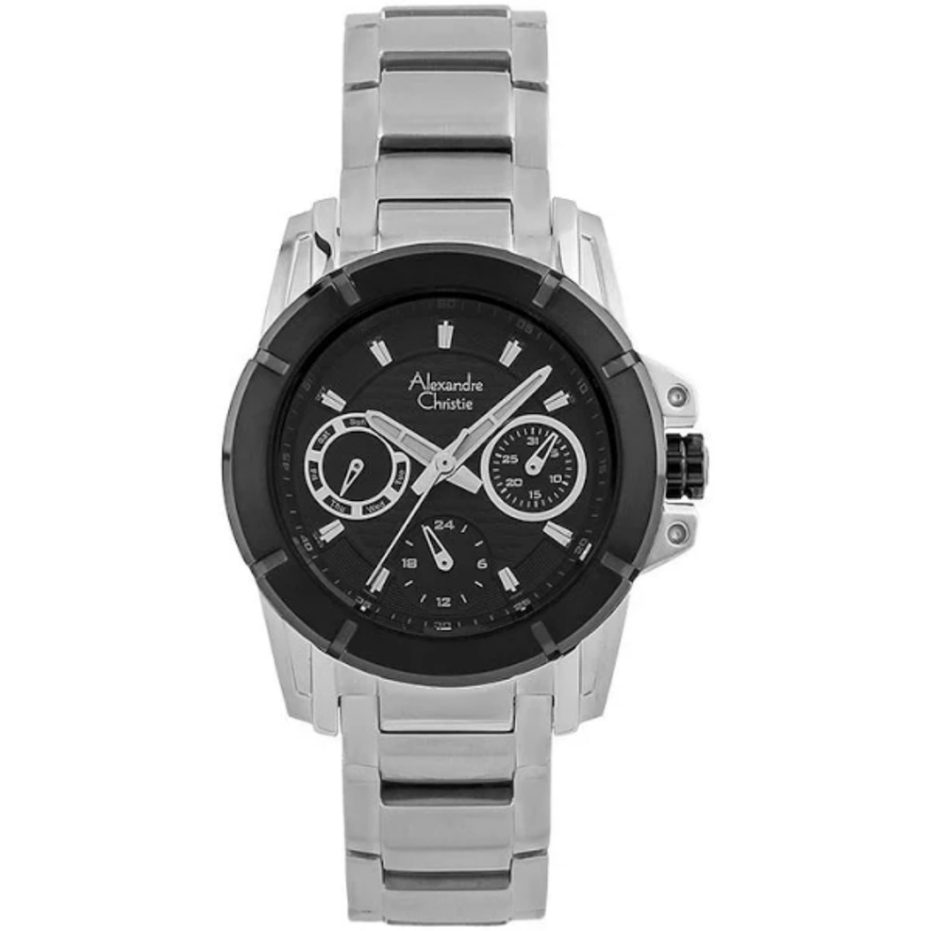 JAM TANGAN WANITA ALEXANDRE CHRISTIE AC6226 AC 6226 BFBTBBA SILVER ANALOG STAINLESS STRAP