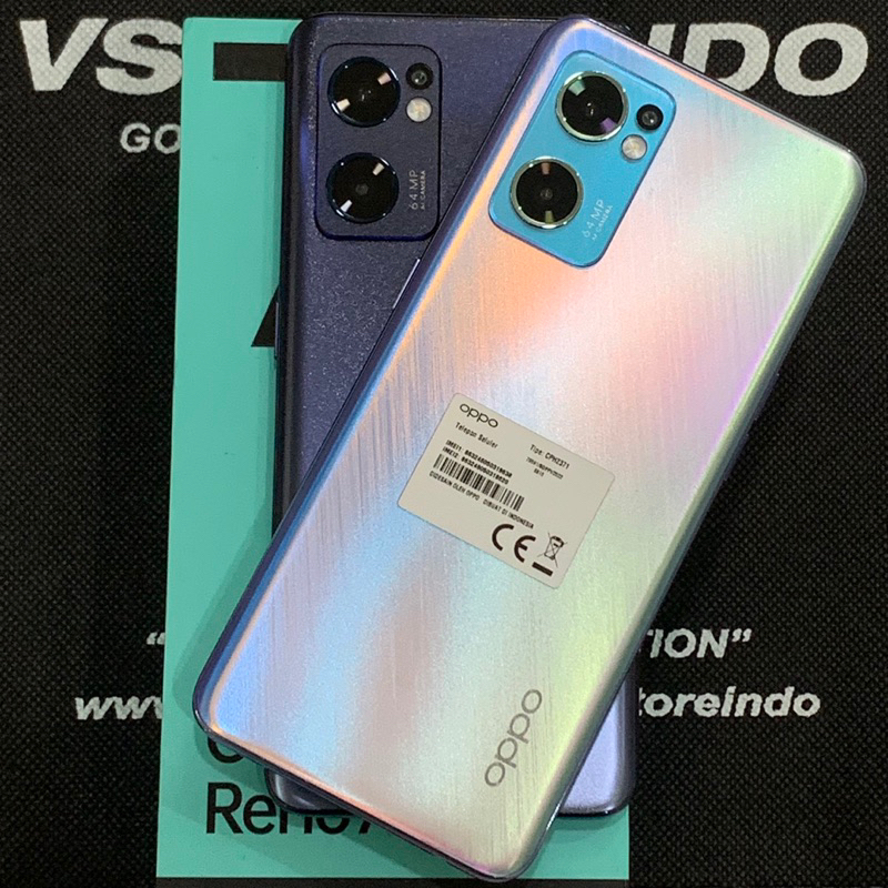 Oppo Reno 7 5G 8/256 GB Ex Oppo Indonesia Second Bekas Seken OK