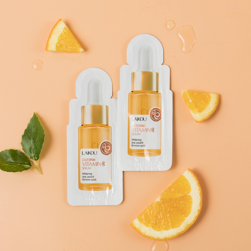 LAIKOU Vitamin C Brightening Serum Memudarkan Noda Mencerahkan Bekas Jerawat 1.5ml