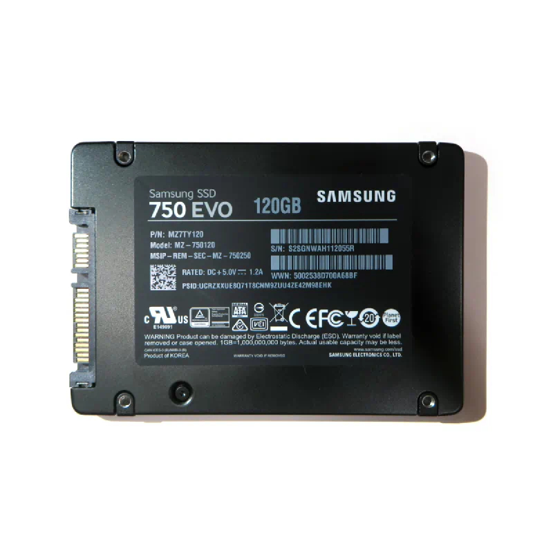 Sata Solid Drive SSD Samsung 750 EVO 120GB SATA III