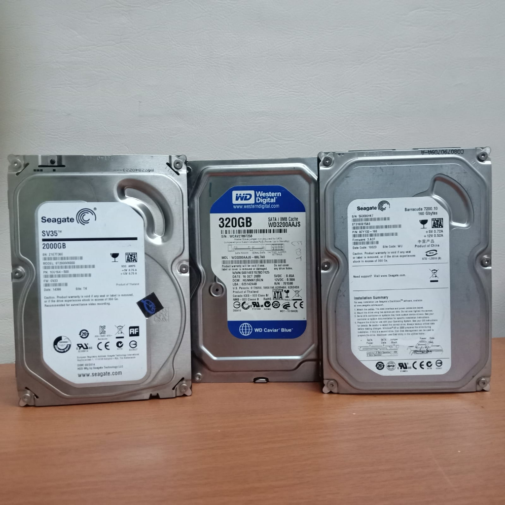 HARDISK PC/HDD INTERNAL PC 3.5&quot;inch SATA KONDISI BAD/ERROR murah meriah