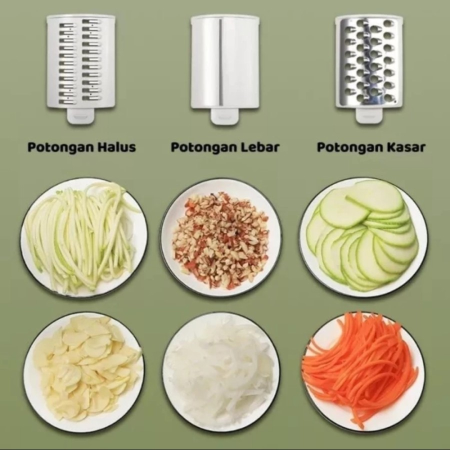 Vegetable Cutter Mandoline Alat Pemotong Sayur Buah Multifungsi Dapur