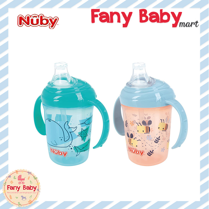 NUBY GRIP N SIP WATER BOTTLE 240ML