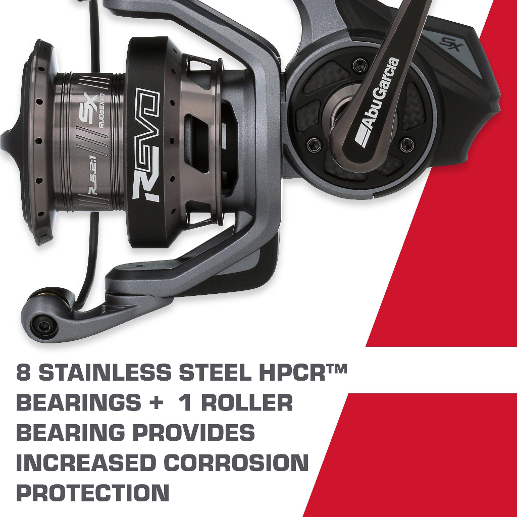 Abu Garcia REVO SX Spinning Reel REVO3 SX 7BB | Gulungan Pancing Mancing ikan Freshwater & Saltwater
