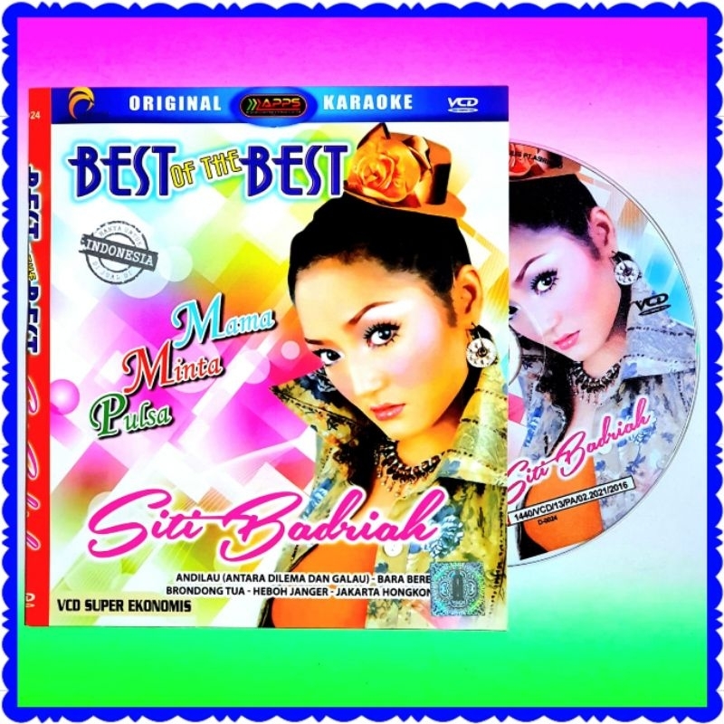 KASET ORIGINAL LAGU SITI BADRIAH-BISA KARAOKE - VOCAL ON OF AKTIF-LAGU KARAOKE DANGDUT TERLARIS-LAGU