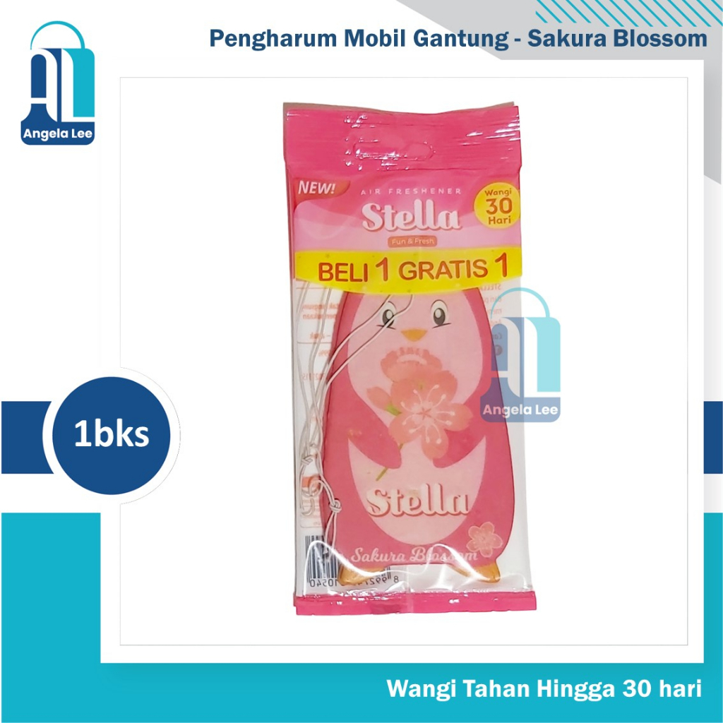 Stella Fun n Fresh Pengharum Parfum Pewangi Mobil Gantung pinguin lucu