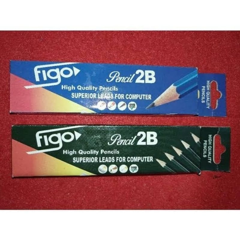 

[ PCS ] PENSIL 2B FIGO HITAM / PENSIL UJIAN / PENSIL KANTOR / PENSIL HOTEL / 2B