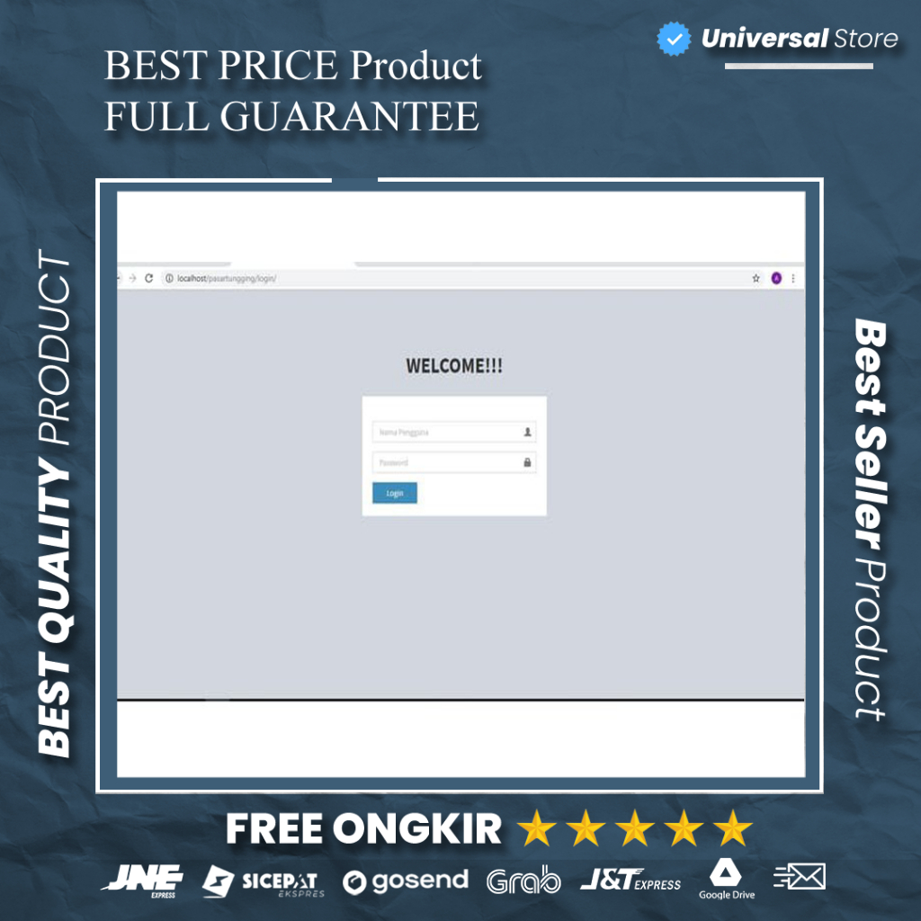 Source Code Aplikasi Toko Online Shop Codeigniter Sederhana Web Website CI Premium Lifetime