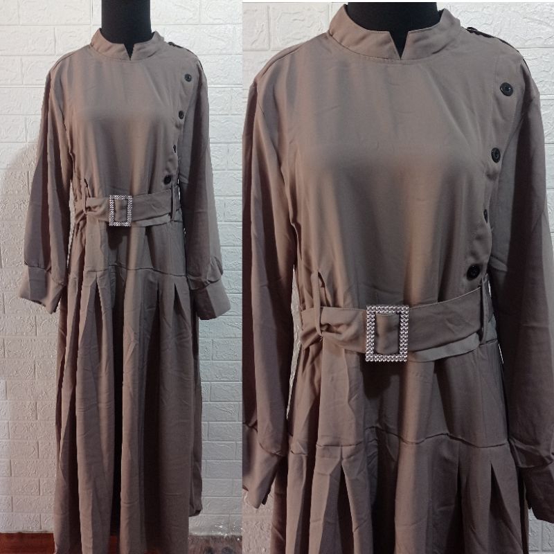 GAMIS POLOS PREMIUM BY SAYA BASIC/DRESS PESTA POLOS PREMIUM