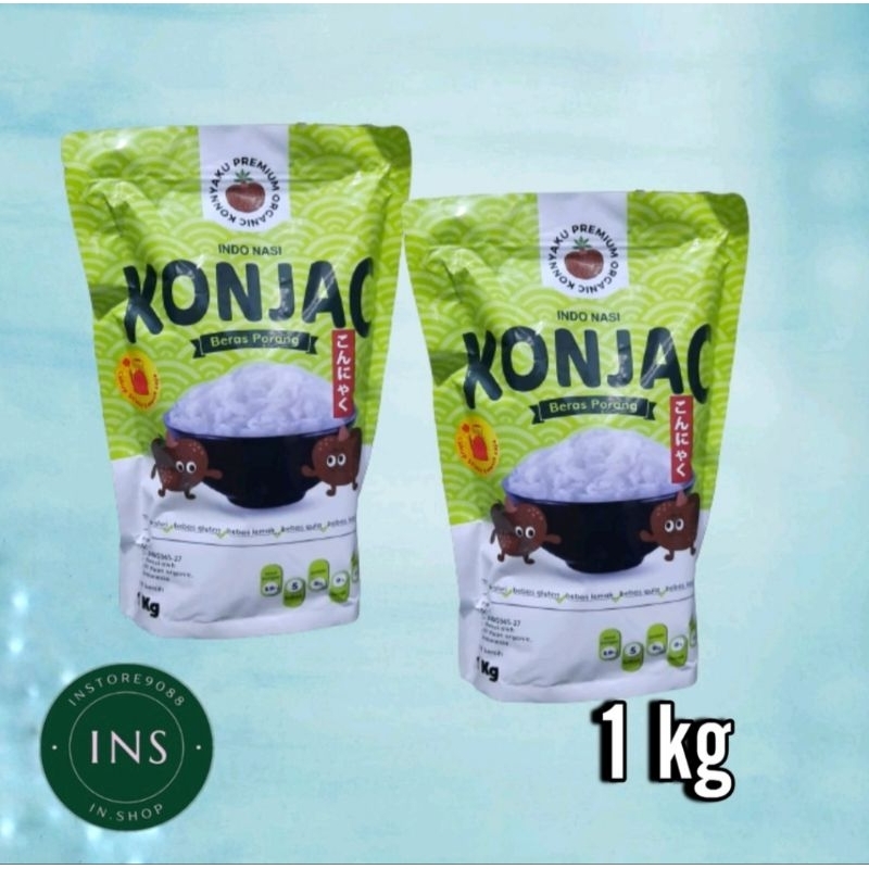 

Konjac rice beras porang 1 kg
